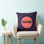 Dream Big - 90s Retro Throw Pillow | Maximalist   クッション (椅子)