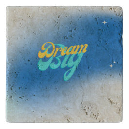 Dream Big blue トリベット