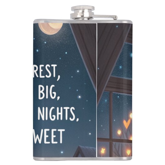 Dream Big Cozy フラスク (裏面)