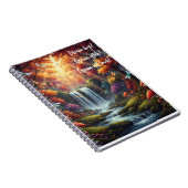 "Dream big" dragonflies and Mystical Forest ノートブック (右側)