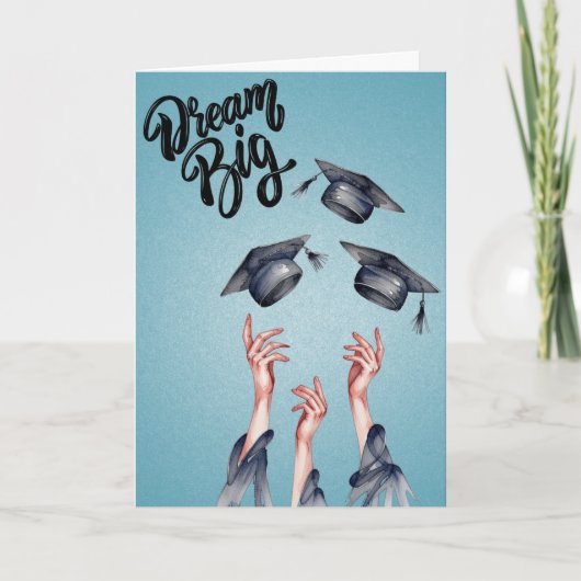 Dream Big Graduation Card | Class of 2026 Congrats カード (正面)