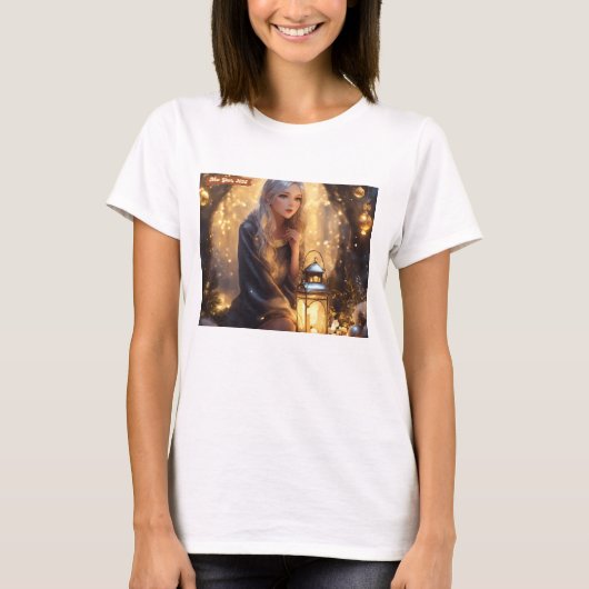 Dream Big in 2025 – 新年おめでとう Tシャツ (正面)