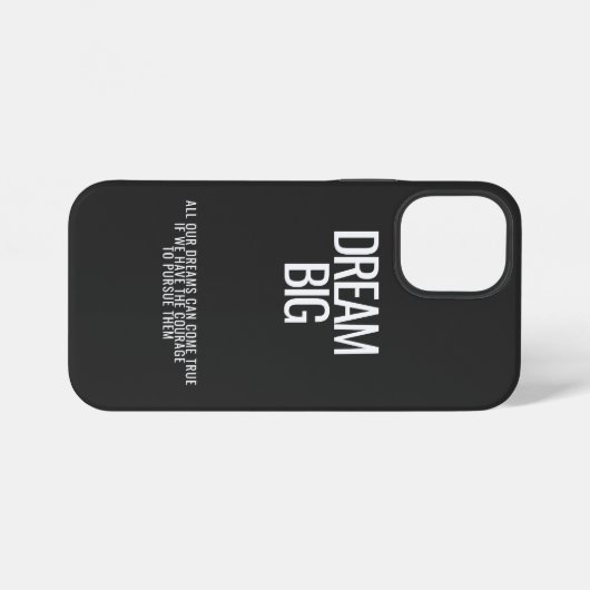 Dream Big iPhoneケース iPhone 12 Miniケース (裏面横)