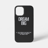 Dream Big iPhoneケース iPhone 12 Miniケース (裏面)