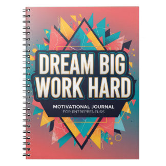 Dream Big Journal for Entrepreneurs ノートブック