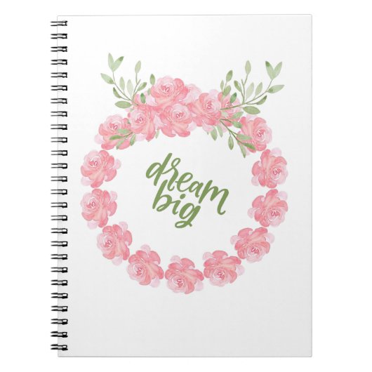 Dream big Journal Notebook ノートブック (正面)