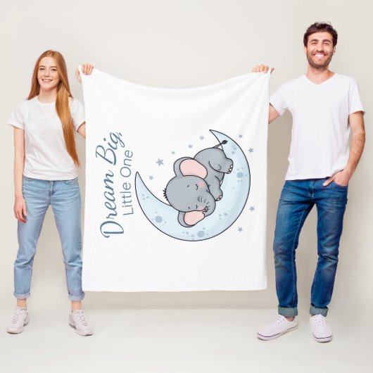 Dream Big, Little One フリースブランケット (インサイチュ)