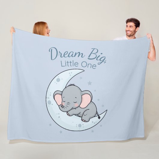 Dream Big, Little One フリースブランケット (インサイチュ)