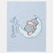 Dream Big, Little One フリースブランケット (正面)