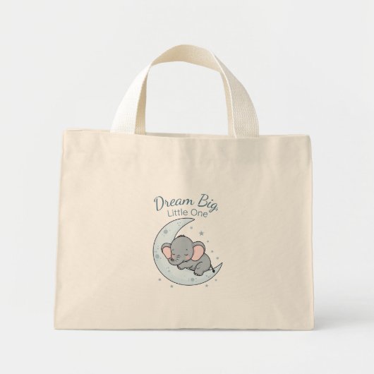 Dream Big, Little One ミニトートバッグ (正面)