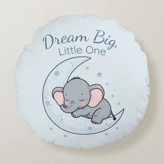 Dream Big, Little One ラウンドクッション (正面)