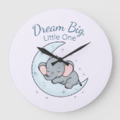 Dream Big, Little One ラージ壁時計 (正面)