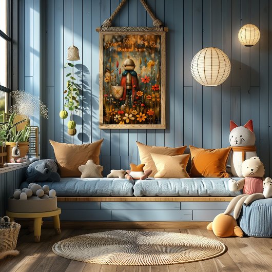 Dream Big, Little One - Póster Motivador infantil. ポスター