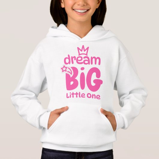 Dream Big Little One Sweet Quote Art (正面)