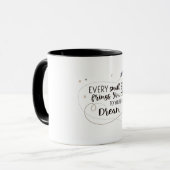 Dream Big Mug: Sip Towards Your Goal マグカップ (正面左)