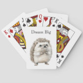 Dream Big (or personalize) Hedgehog   トランプ (裏面)