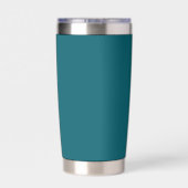 Dream Big, Shine Bright, Teal Insulated Tumbler 保温保冷タンブラー (背面)