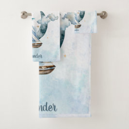 Dream Big Ship in the海カスタマイズ バスタオルセット