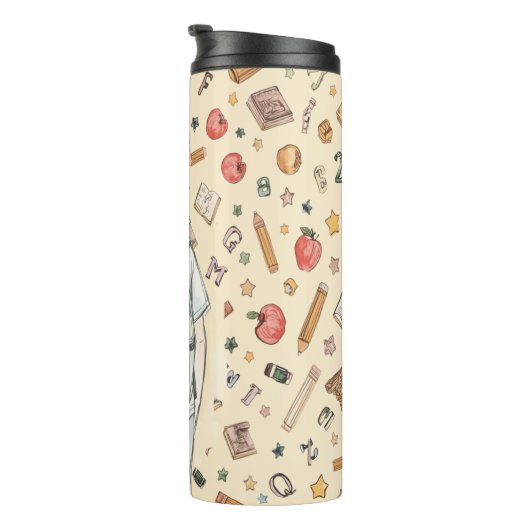 Dream Big Stainless Water Bottle For School タンブラー (回転右)