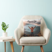 Dream Big, Start Small – Inspirational Sunrise Mou クッション (椅子)