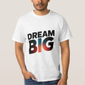 dream big tシャツ (正面)