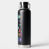 Dream Big Work懸命&実現 ウォーターボトル (背面)