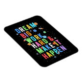 Dream Big Work懸命&実現 マグネット (右側)