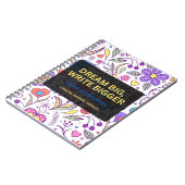 Dream Big, Write Bigger – Inspirational ノートブック (左側)