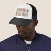 Dream Bloom Repeat Floral Motivational Hat キャップ (インサイチュ)