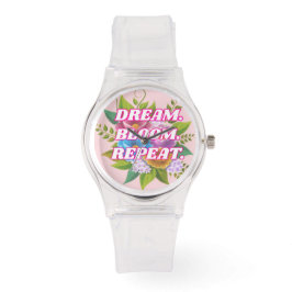 Dream Bloom Repeat Women’s Watch – Elegant Floral 腕時計