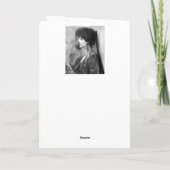 Dream book by Alice Pike Barney サンキューカード (裏面)