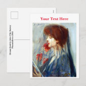 Dream book by Alice Pike Barney シーズンポストカード (正面/裏面)