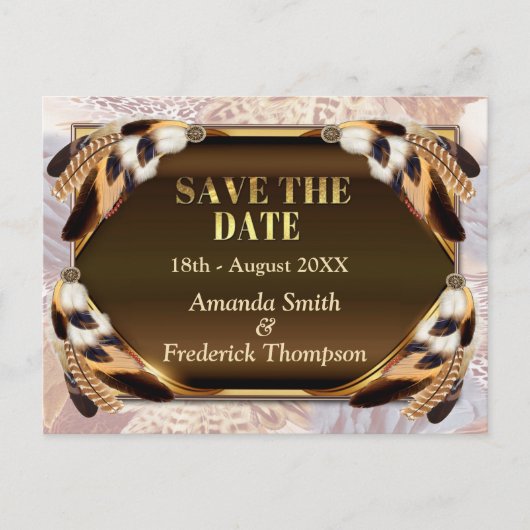 Dream Catcher日付を保存 案内ポストカード (正面)