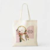 Dream Catcher Inspirational Tote Bag トートバッグ (正面)