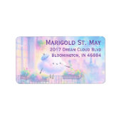 Dream Cloud Address Labels ラベル (正面)