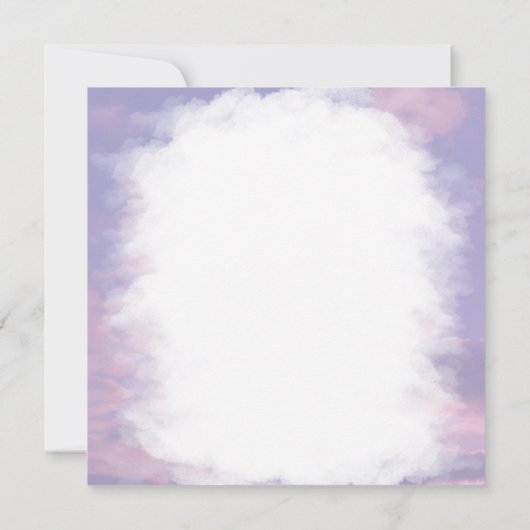 Dream Clouds Lover Bridesmaid Proposal Card サンキューカード (裏面)