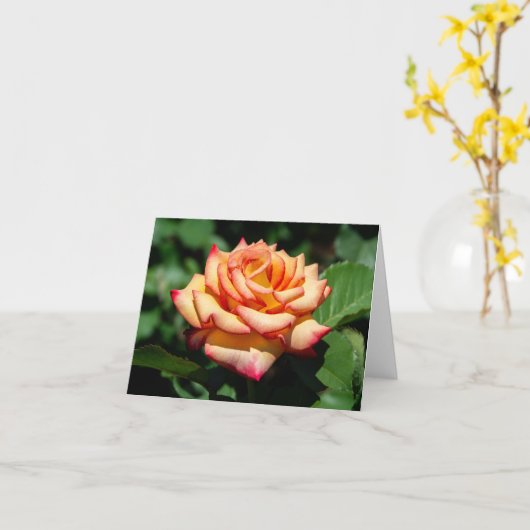 Dream Come True Rose カード (黄色い花)