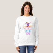 Dream Dare Do – Motivational Gymnastics Sweatshirt スウェットシャツ (正面フル)