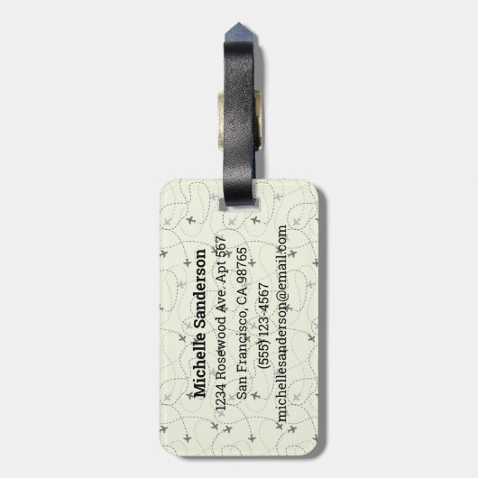 Dream Discover Fairnate Lagageタグ ラゲッジタグ (裏面縦)