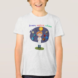 Dream, Explore, Achieve トライブレンドTシャツ