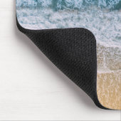 Dream Florida Tropical Sand Beach Name Customized マウスパッド (コーナー)