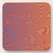 Dream Flow l Abstract Trippy Pattern - No. 01 コースター (正面)