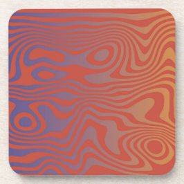 Dream Flow l Abstract Trippy Pattern - No. 01 コースター