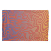 Dream Flow l Abstract Trippy Pattern - No. 01 枕カバー (裏面)