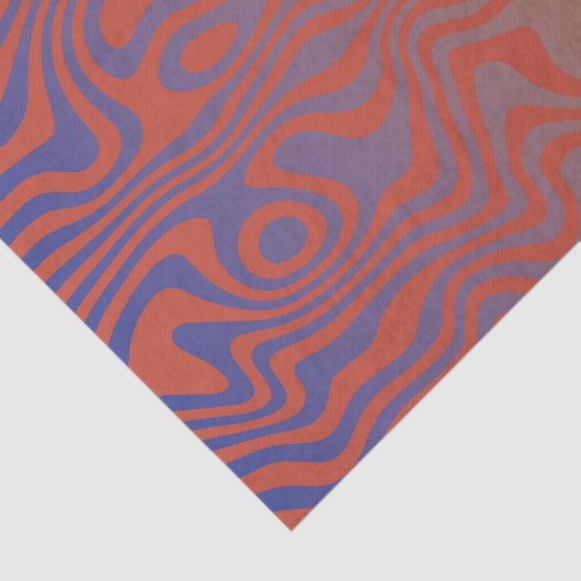 Dream Flow l Abstract Trippy Pattern - No. 01 薄葉紙 (詳細)