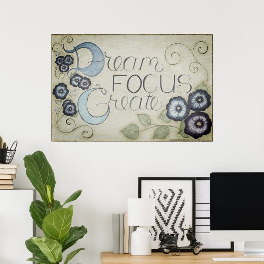 Dream Focus Createポスター(Twilight) ポスター (ホームオフィス)