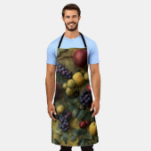 Dream Fruits: Vitality and ColAll-Over Print Apron エプロン (着用した状態)