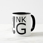 Dream Grand:ビッグ考えインスピレーション マグカップ (正面右)