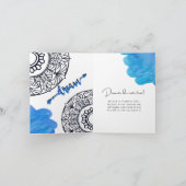 Dream Greeting Card, Small, 4" x 5.6インチ折り畳みカード カード (内部)