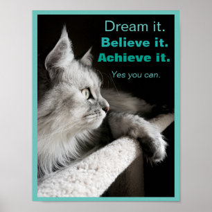 Dream It and Do It やる気を起こさせる Poster ポスター